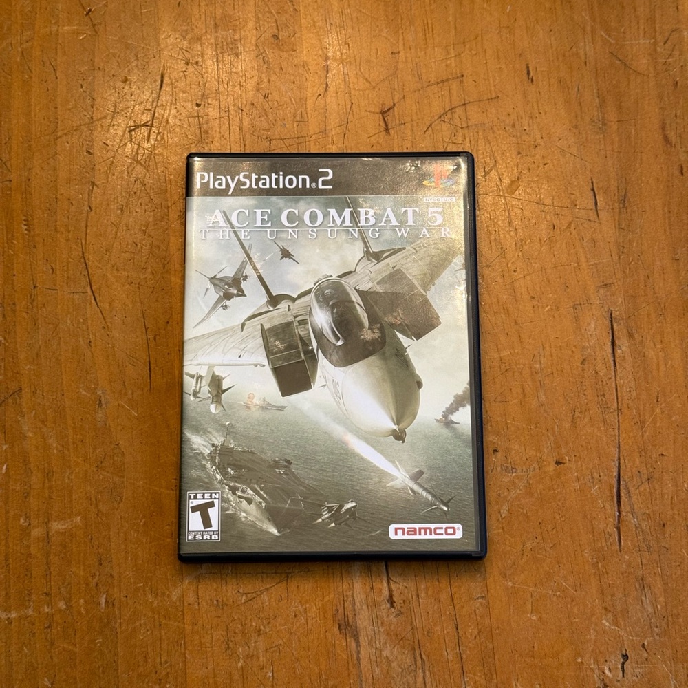 Ace Combat 5: The Unsung War for PlayStation 2 - Black Case